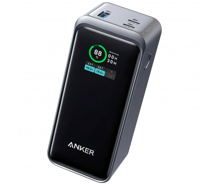 Powerbank Anker Prime, 20000mAh, 200W, QC + PD, Black A1336011