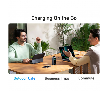 Powerbank Anker Prime, 20000mAh, 200W, QC + PD, Black A1336011 - immagine 6