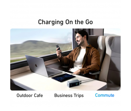 Powerbank Anker Prime, 20000mAh, 200W, QC + PD, Black A1336011 - immagine 5