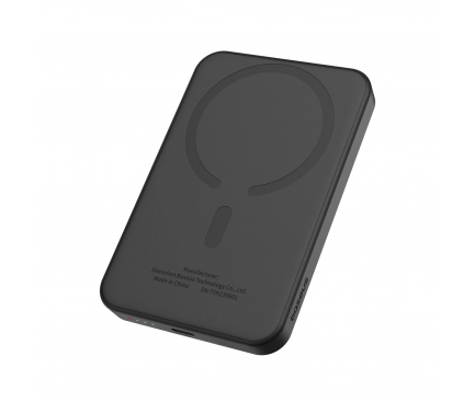 Powerbank Baseus Magnetic Mini, 5000mAh, 20W, PD + FQI, Black P10022107113-00 - immagine 2