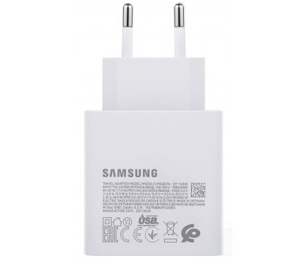 Wall Charger Samsung EP-TA865W, 65W, 3.25A, 1 x USB-C, White GP-PTU020SODWQ - immagine 2