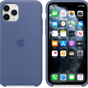 Silicone Case for Apple iPhone 11 Pro, Linen Blue MY172ZM/A