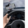 Car Holder Baseus Big Mouth Pro, 4.7inch - 6.5inch, Black SUDZ-A01 - immagine 7