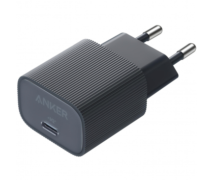 Wall Charger Anker 511 Nano 4, 30W, 3A, 1 x USB-C, Black A2337G11