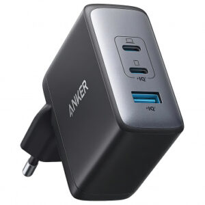 Wall Charger Anker 736 Nano II, 100W, 3A, 1 x USB-A - 2 x USB-C, Black A2145G11
