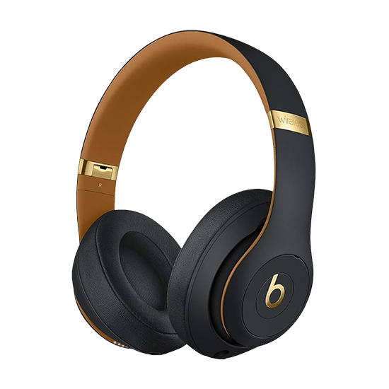 Beats Studio 3 Wireless Bluetooth Headphones (Over Ear) - Midnight Black